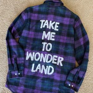 Cakeworthy “Take Me To Wonderland” flannel